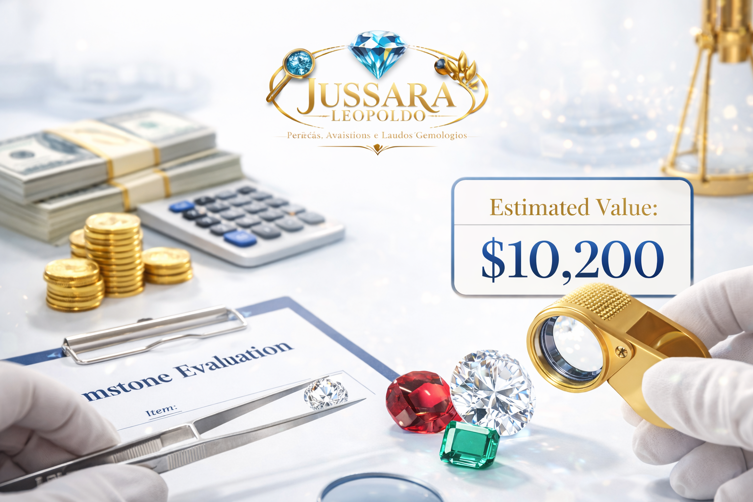 JUSSARA LEOPOLDO Assessoria Juridica, Perícias eAvaliações Gemológicos